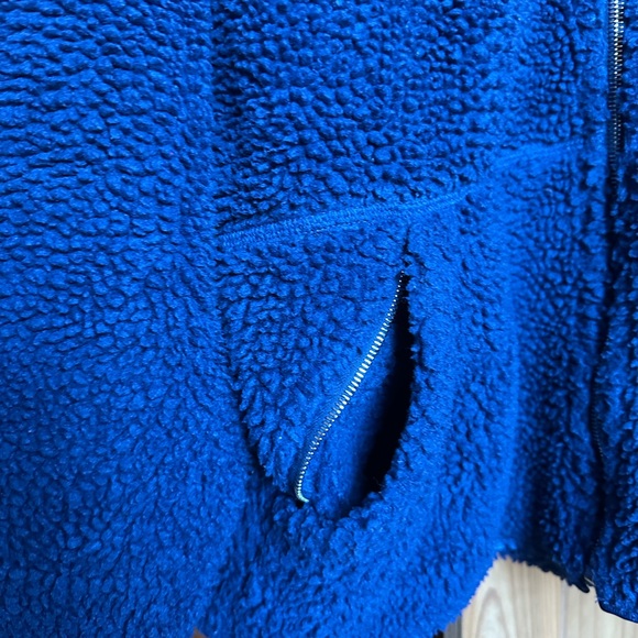 Cozy Blue YELLOW LABEL Sherpa Jacket - Picture 3 of 6